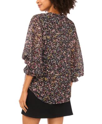 Women's Printed 3/4-Sleeve Top