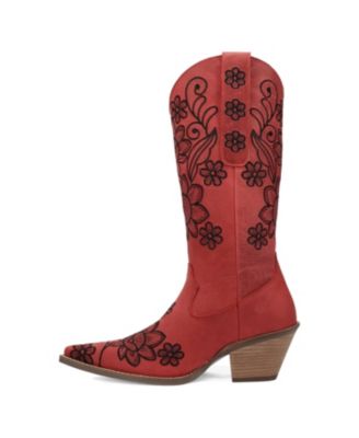 Women's Western Swing Leather Boot