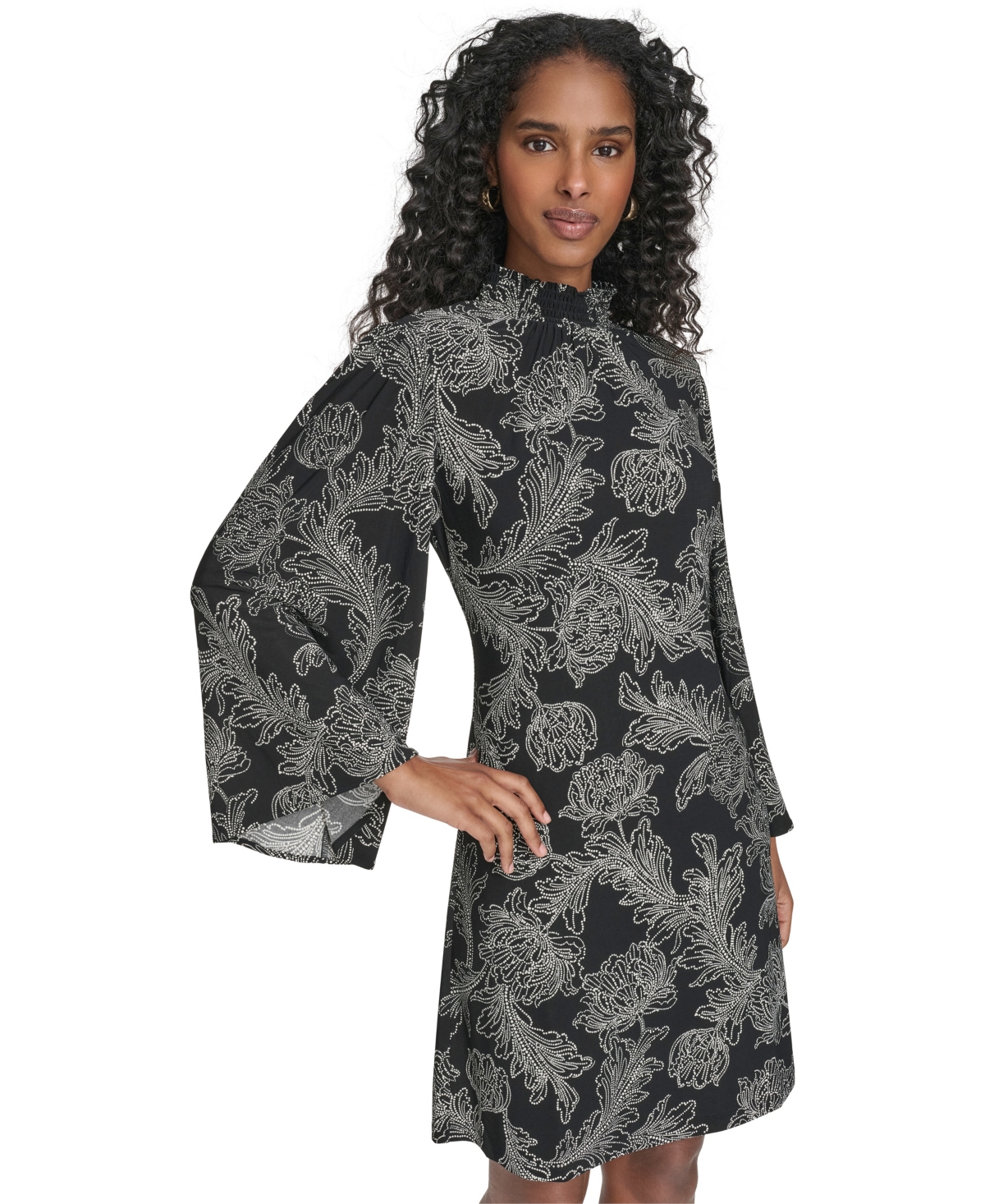 Tommy Hilfiger Women's Printed A-Line Shift Dress