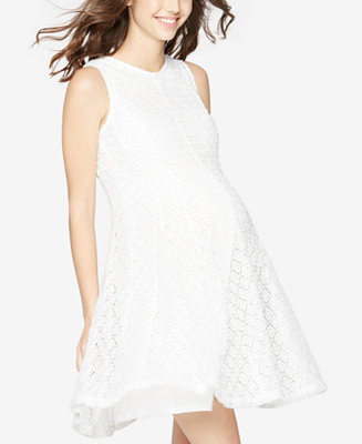 Taylor Maternity Eyelet Dress - Maternity - Women - Macy's