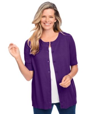 Women's Within Perfect Elbow-Length Sleeve Cardigan