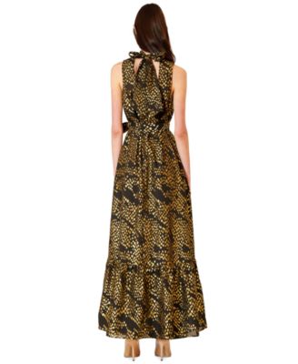 Women's Tie Neck Sash Dress