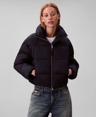 Calvin Klein Jeans - Women's Monogram Puffer Long-Sleeve Jacket