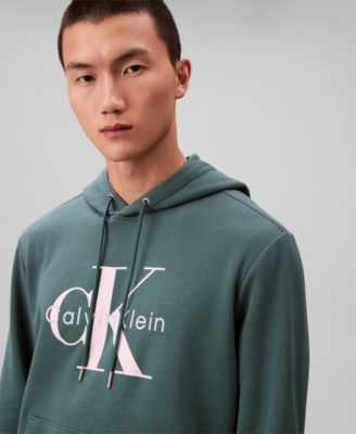 Men's Monogram Logo Fleece Hoodie