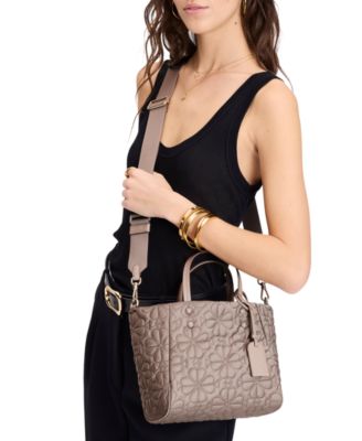Tilly Small Quilted Crossbody Tote Bag