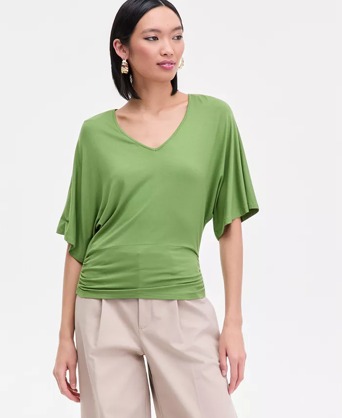Women's V-Neck Dolman-Sleeve Top - thumbnail 9