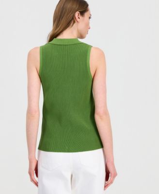 Women's Sleeveless Polo Sweater, Macy's Exclusive