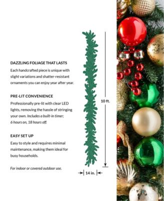 120" Merry and Bright Christmas Garland