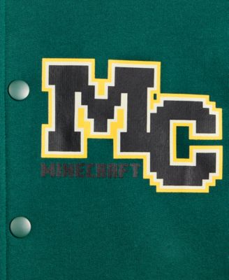 Boys' 5-20 Minecraft Varsity Jacket, Macy's Exclusive 