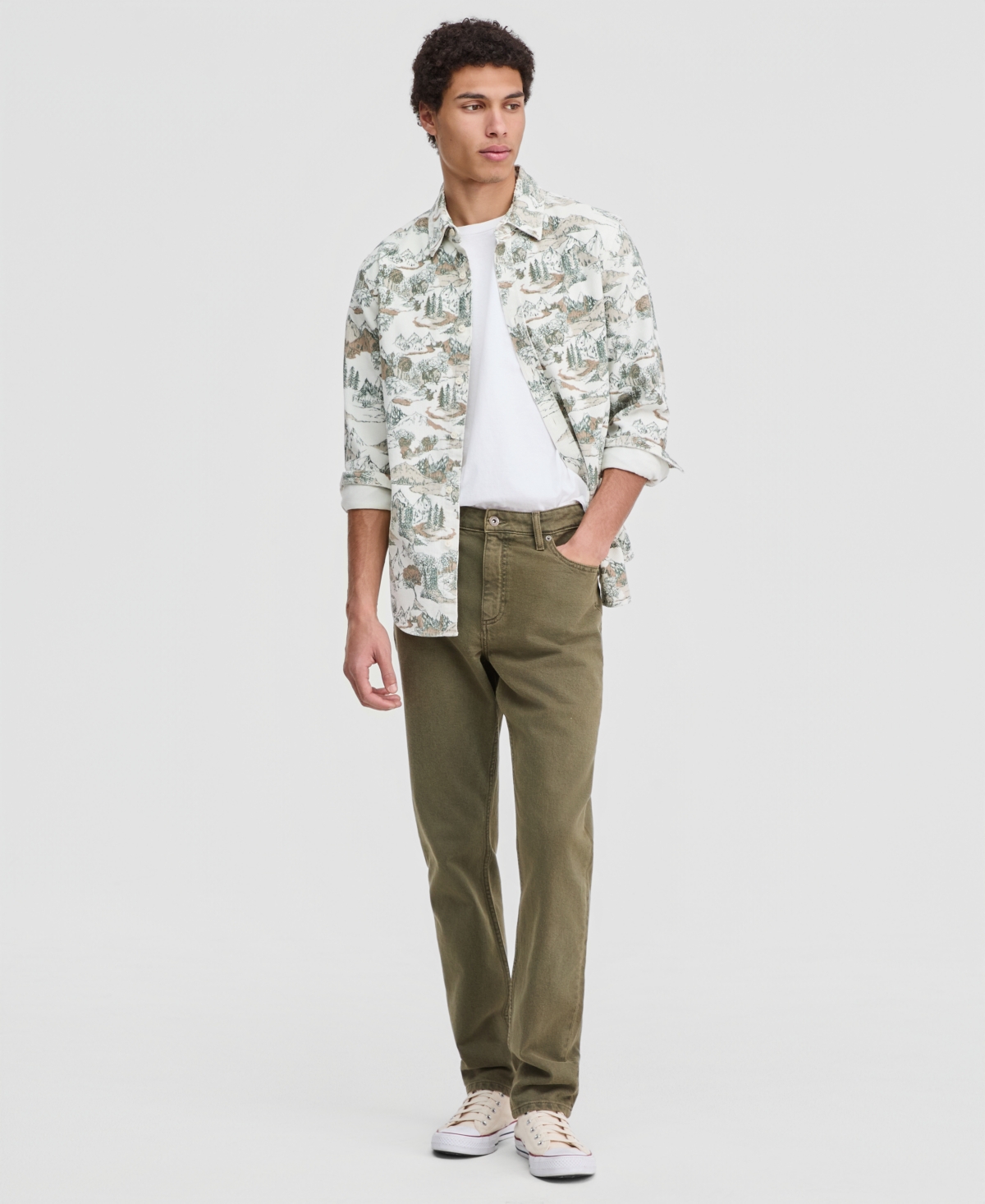 Sun + Stone Men's Cabot Slim-Fit Jeans, Macy's Exclusive