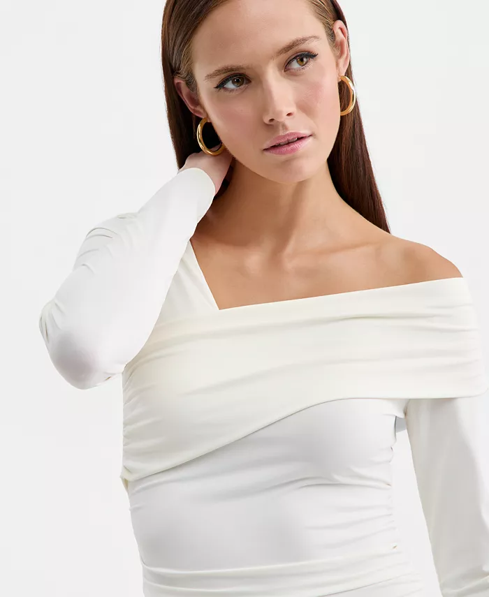 Women's Asymmetric Long-Sleeve Top - thumbnail 6
