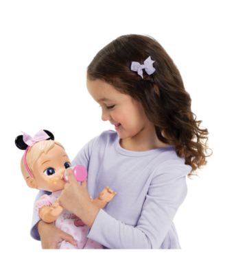 Deluxe Minnie Mouse Blonde Hair, Blue Eyes Feature Doll