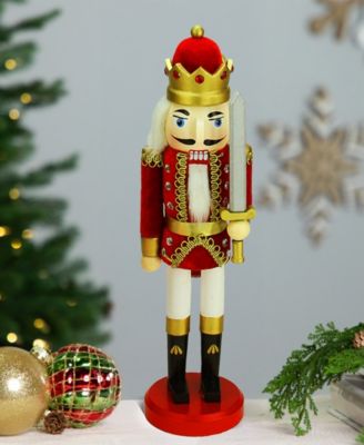 Set of 4 Decorative Wooden Nutcracker Suite Ballet Christmas Decorations