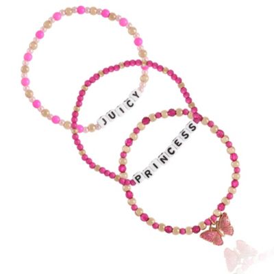 Juicy Pink Butterfly Beaded Jewelry