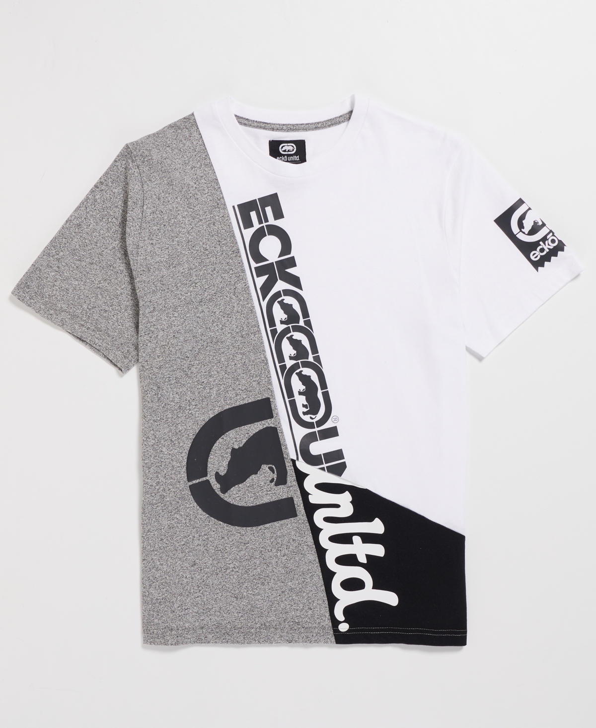 Ecko Unltd Men's Scattered Short Sleeve Knit T-Shirt