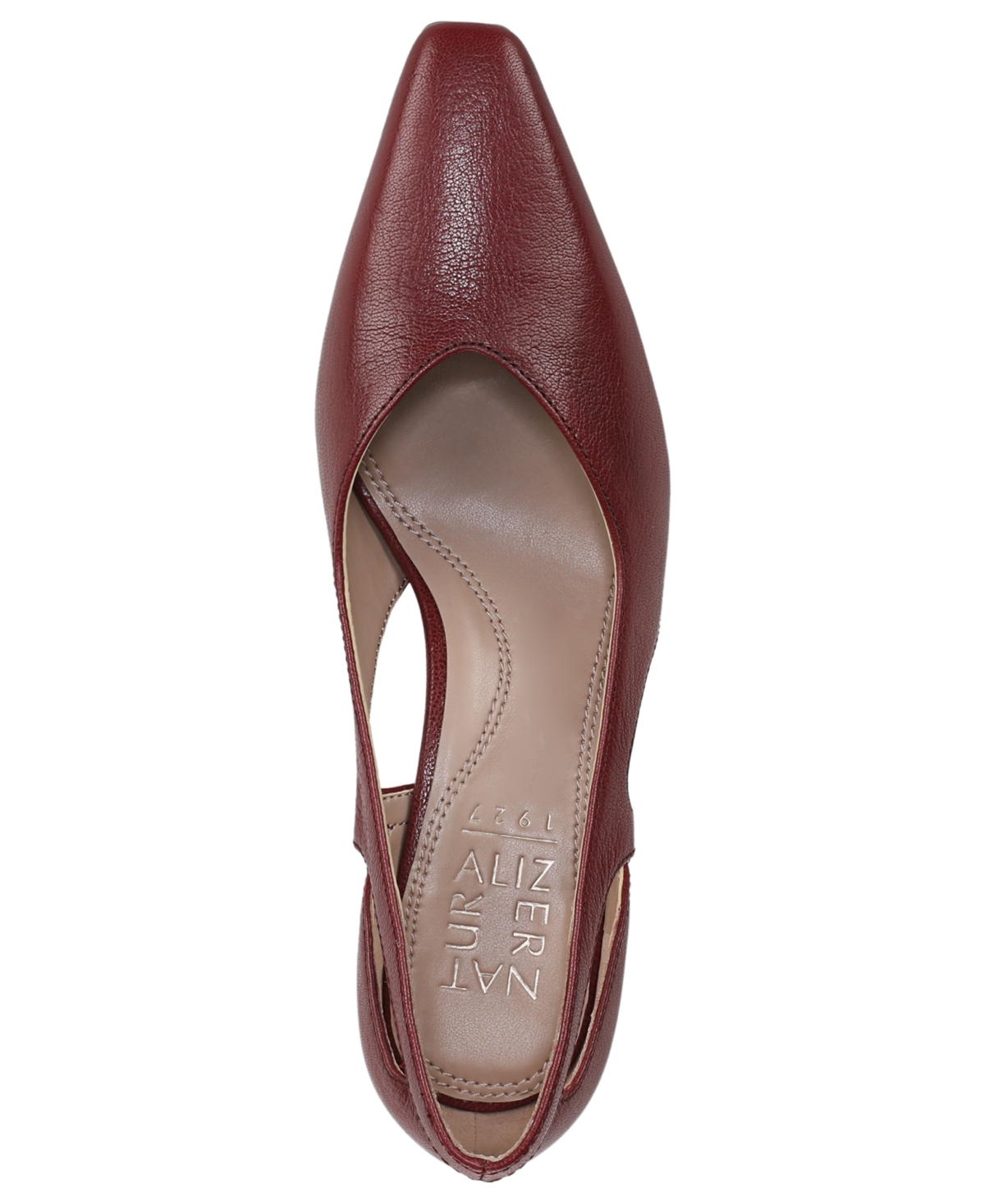 Naturalizer Women's Gracie Slip On Pump In Burgundy