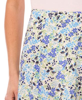 Women's Pull-On Seamed Midi Skirt