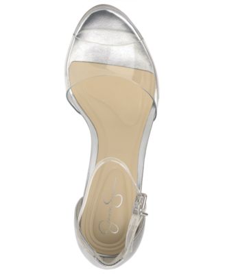 Women's Daisile Vinyl Strap Stiletto Sandals