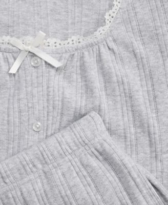 Women's Pointelle Pajama Set