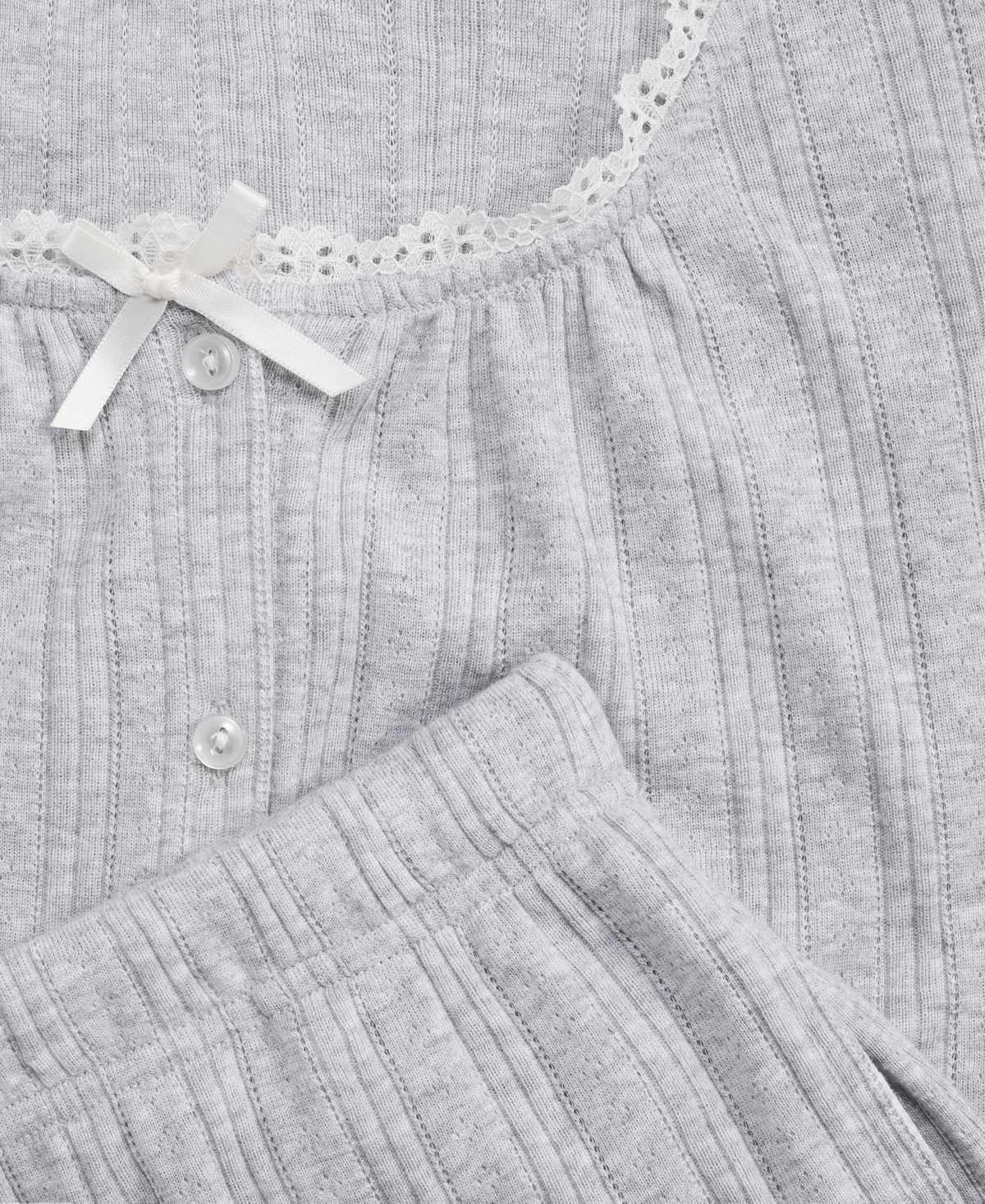 Charter Club Women's Pointelle Pajama Set, Macy's Exclusive