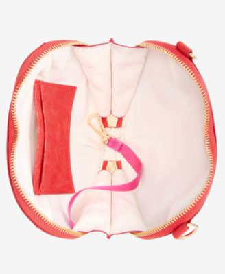 Barrii Lizard Mini Heart Crossbody, Exclusively at Macy's 