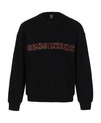 Cuce Women's Black Washington Commanders Chenille Jeweled Sweatshirt ...