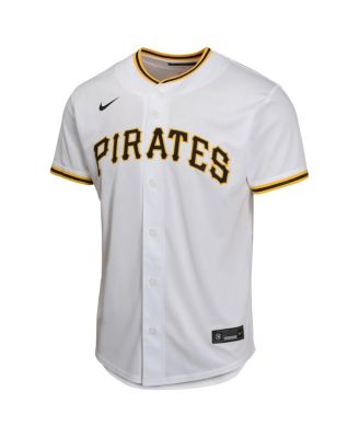 Big Boys and Girls Bubba Chandler White Pittsburgh Pirates Home Player Game Jersey