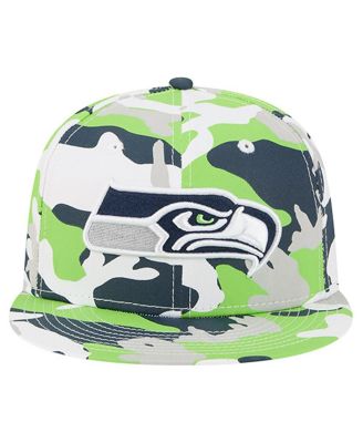Men's Neon Green/College Navy Seattle Seahawks 59FIFTY Fitted Hat