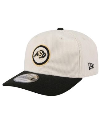 Men's Cream/Black Colorado Buffaloes Loyal Corduroy 9SEVENTY Adjustable Hat