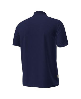 Men's Navy Midshipmen Performance Drive Chest Stripe Polo Shirt