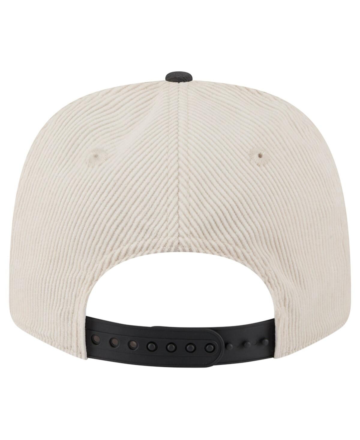 New Era Men's Cream/Charcoal Tennessee Volunteers Loyal Corduroy 9SEVENTY Adjustable Hat