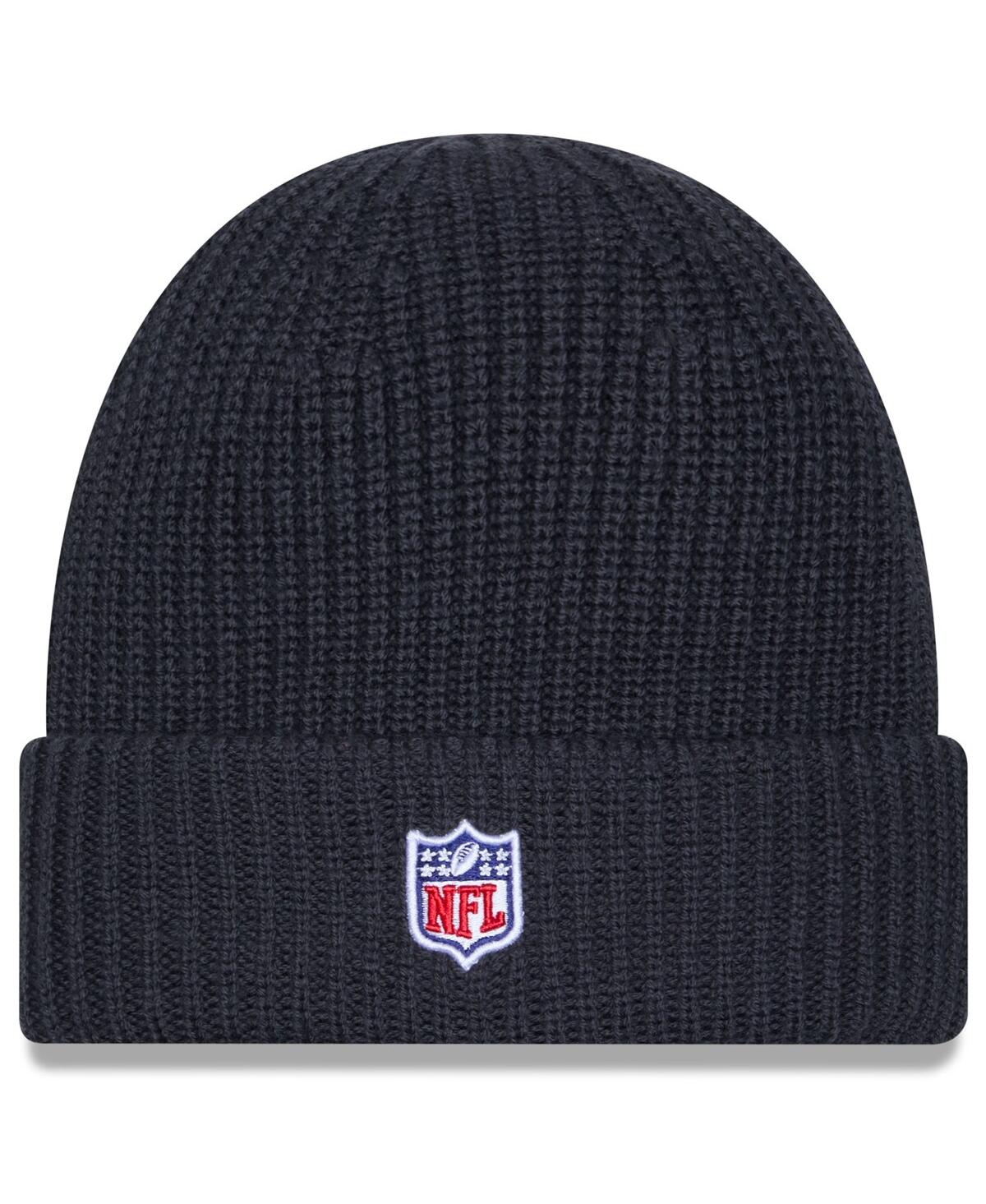 New Era Men's Charcoal New Orleans Saints 2025 Sideline Cold Weather Cuffed Knit Hat