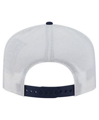 Men's Navy/White Dallas Cowboys Patch 19TWENTY Adjustable Hat