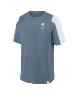Men's Gray Milano Cortina 2026 Winter Olympics Classic Panel T-Shirt