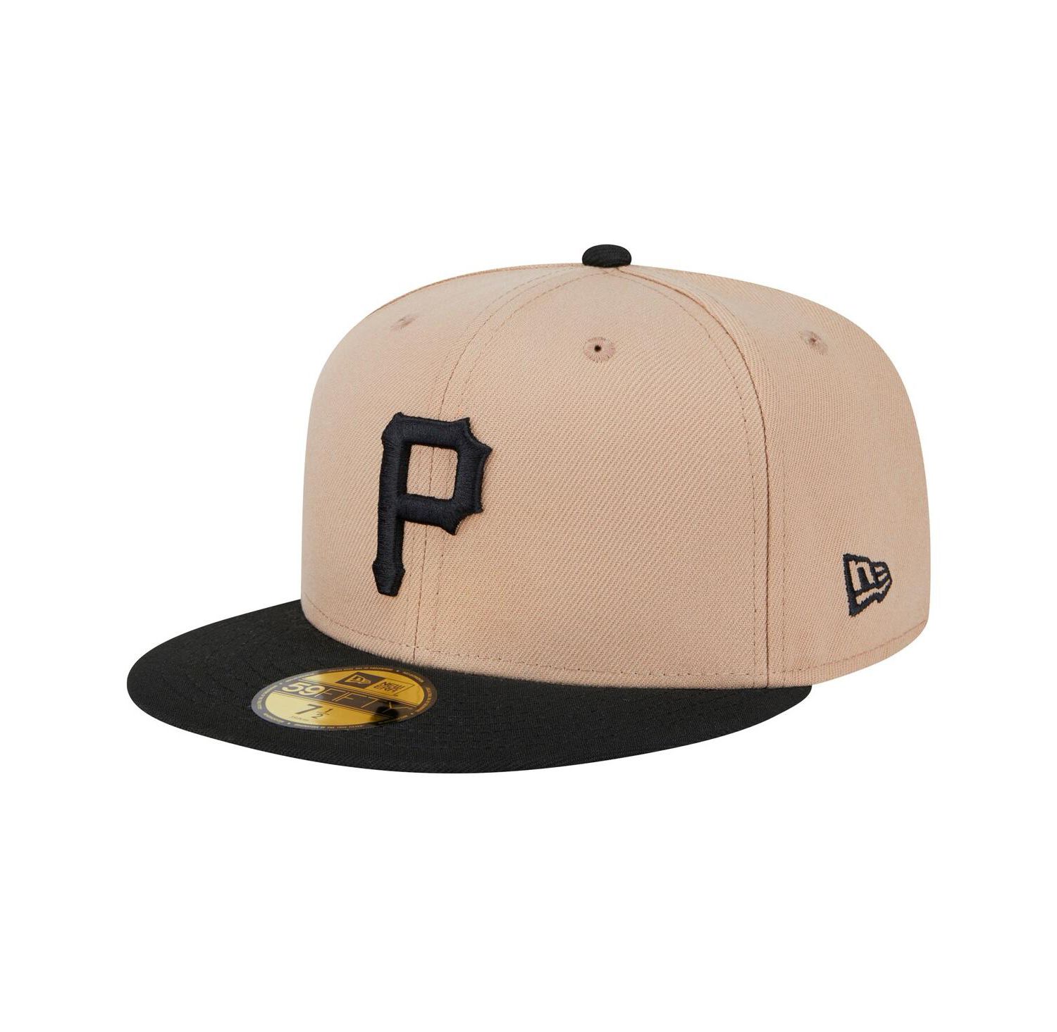 Men's Khaki Pittsburgh Pirates 59FIFTY Fitted Hat