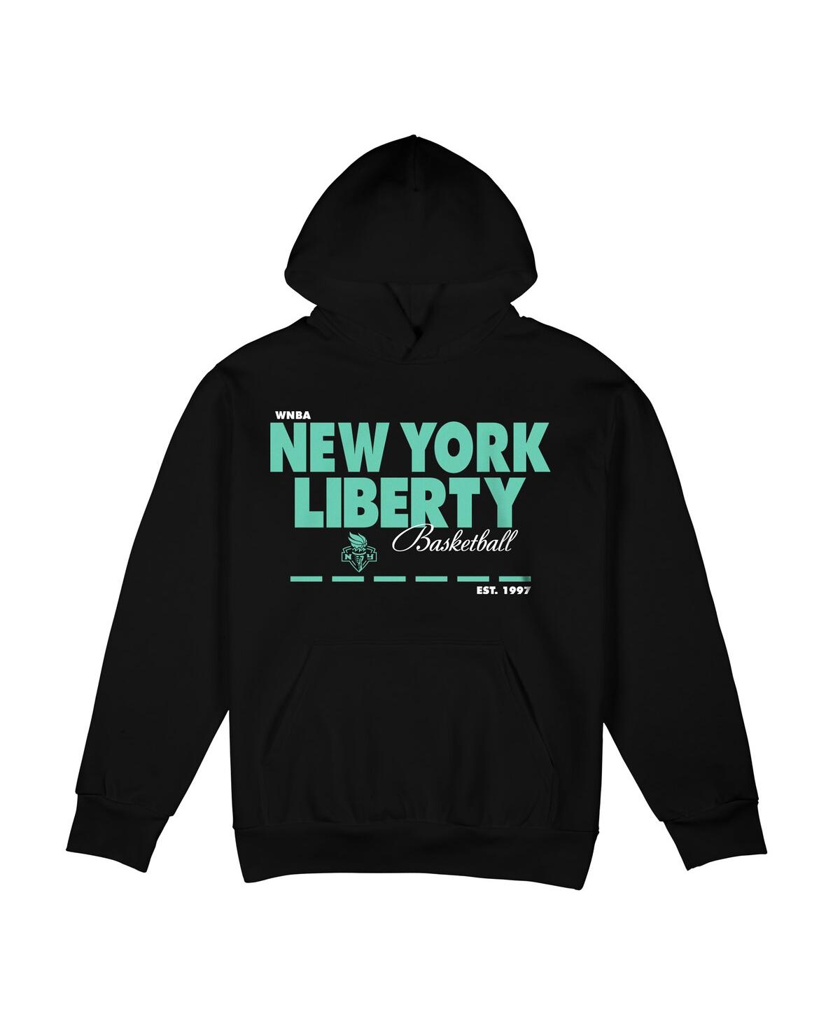 Stadium Essentials Men's And Women's Black New York Liberty Next Time Urban Premium Hoodie In Black