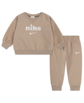 Nike - Baby Boys 2-Piece Cozy Comfort Crewneck T-Shirt and Pant Set