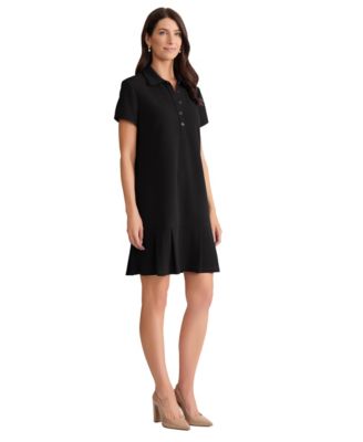 Women's Karolina Pleated Collared Short Dress