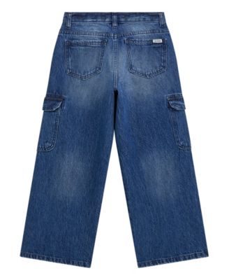 Boys' 7-18 Oversized Cargo Denim Jeans