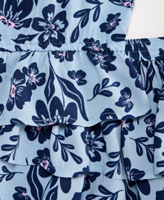 Toddler Girls' 2T-4T Floral-Print Top & Skirt, 2-Piece Set