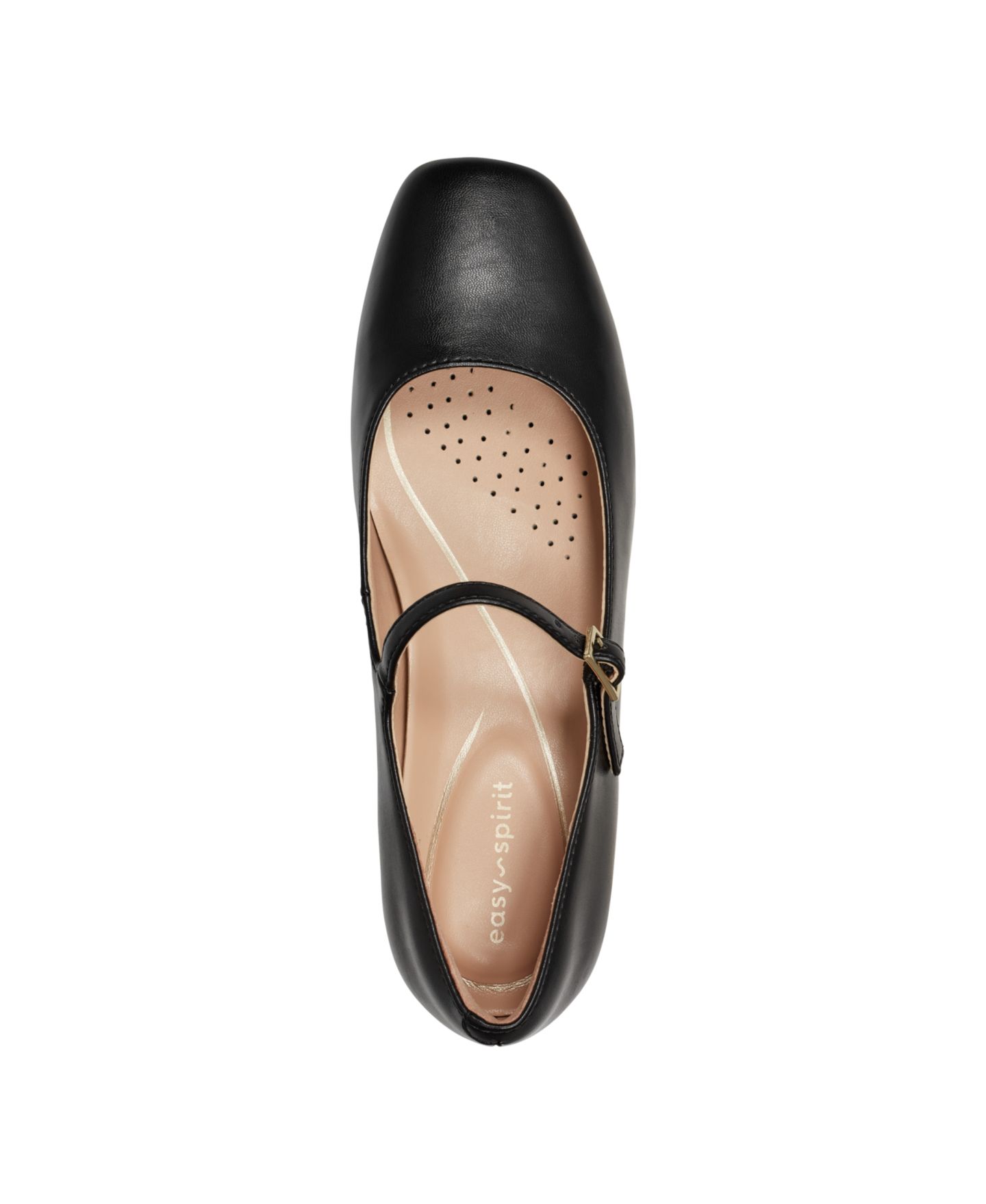 Женские туфли Easy Spirit Janica Mary Jane Block Heel Pumps, цвет: Чёрный — фото 4