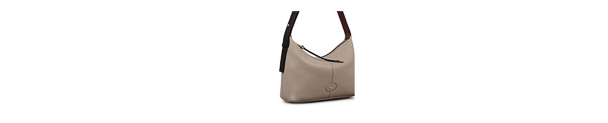 Radley London Maldon Mews Colour Block Small Zip Top Shoulder Bag In Brown