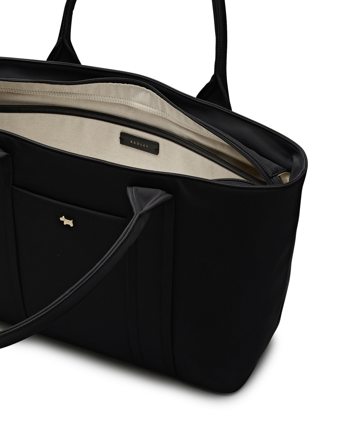 Radley London Grove Close Responsible Extra-large Ziptop Tote Bag In Black