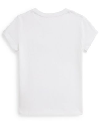 Girls' 2T-6X Polo Bear Printed T-Shirt