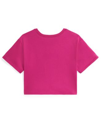 Girls' 7-16 Graphic Printed Boxy Short-Sleeve T-Shirt