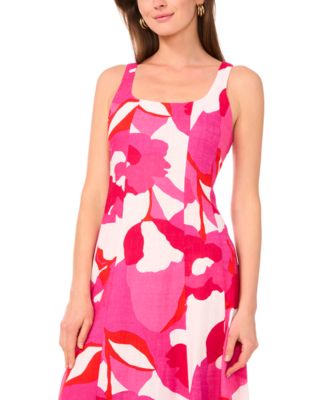 Women's Sleeveless Fit & Flare Maxi Dress