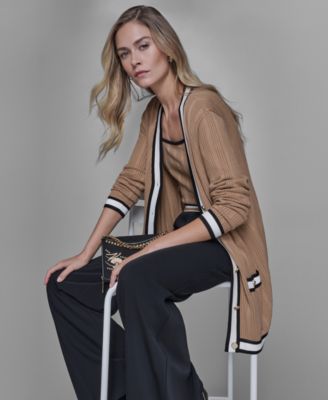 Petite V-Neck Cardigan Sweater