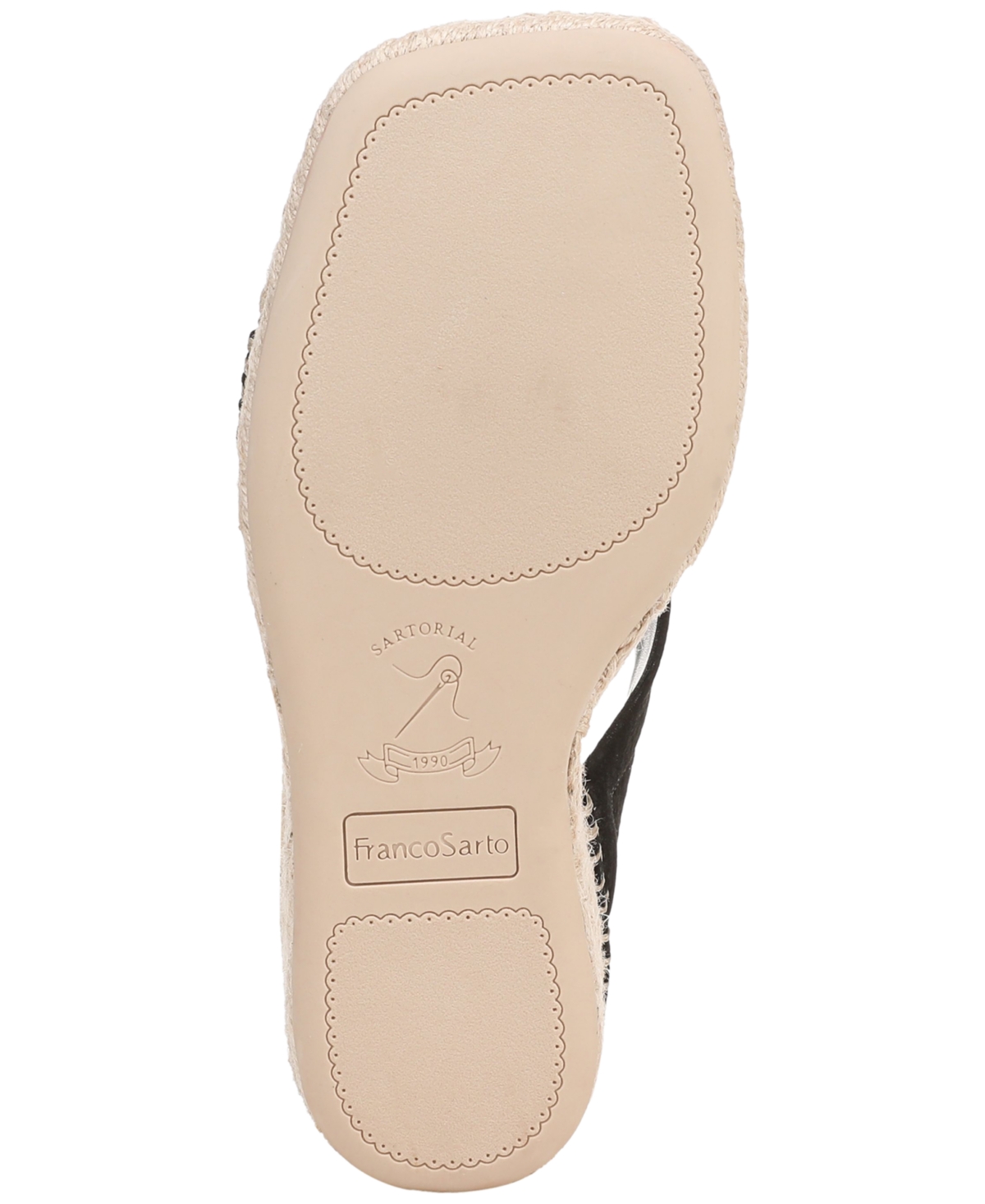 Franco Sarto Women's Farren Square Toe Espadrille Sandals In Animal Print