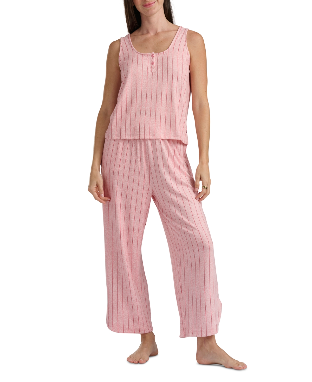 Tommy Hilfiger Women's 2-Pc. Tank & Crop Pant Set