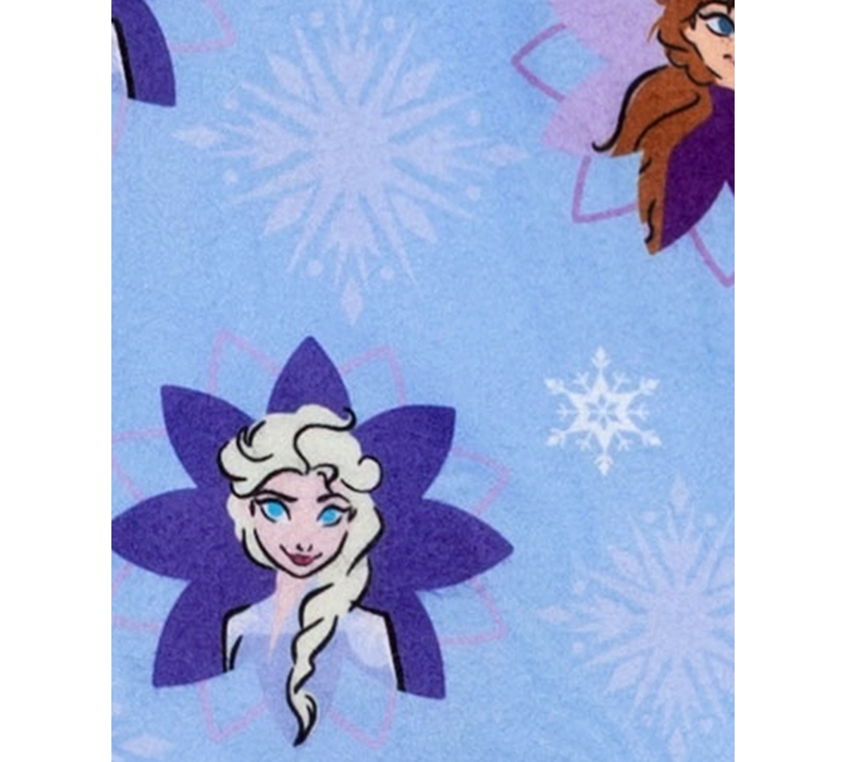 Ame Frozen Toddler Girl Notch Collar Top And Pant, 2pc Bmj Set In Blue